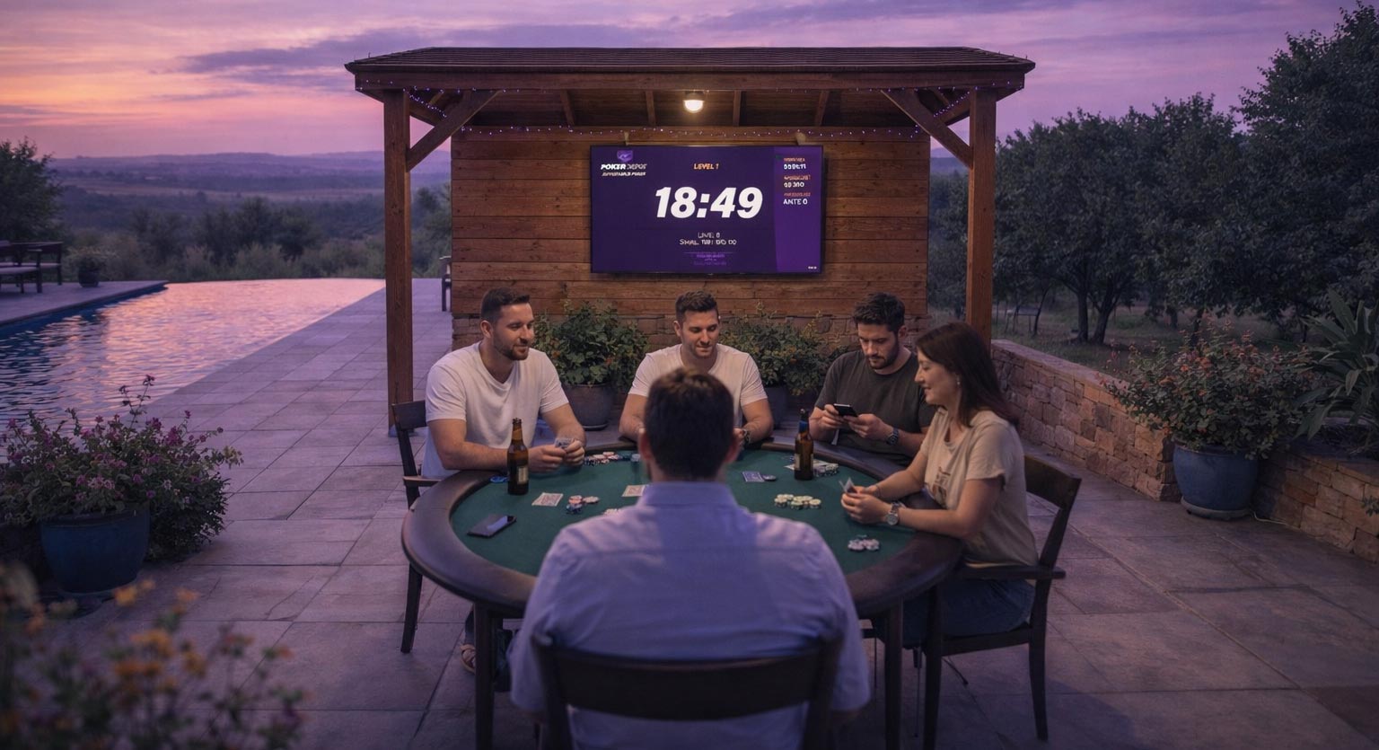 Galera jogando Poker